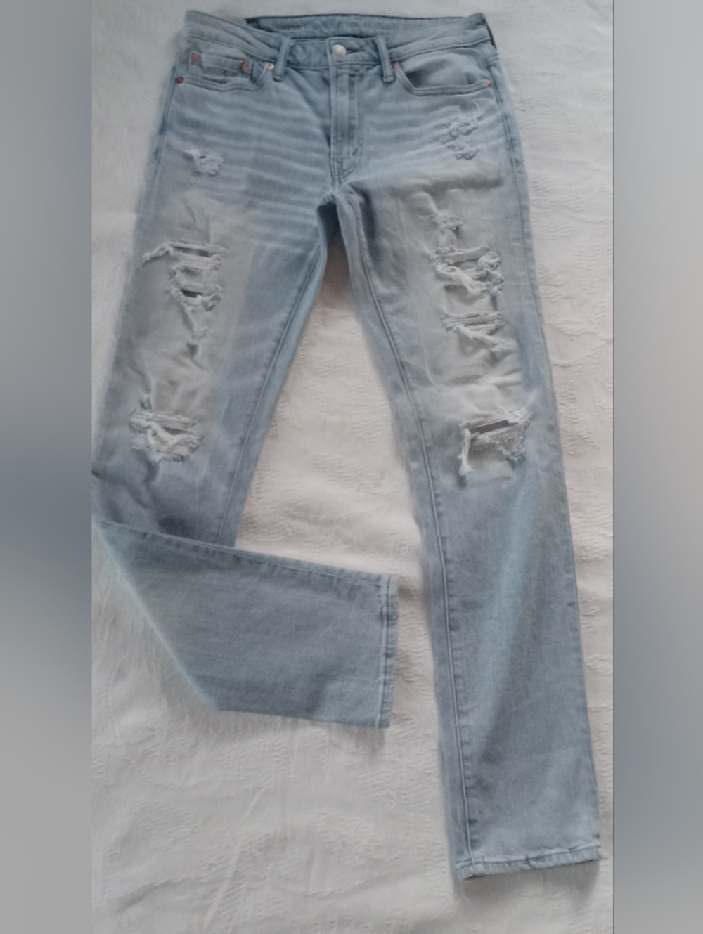 American Eagle Outfitters AirFlex + Destroyed/Disrress Stretch Jeans  Size 29